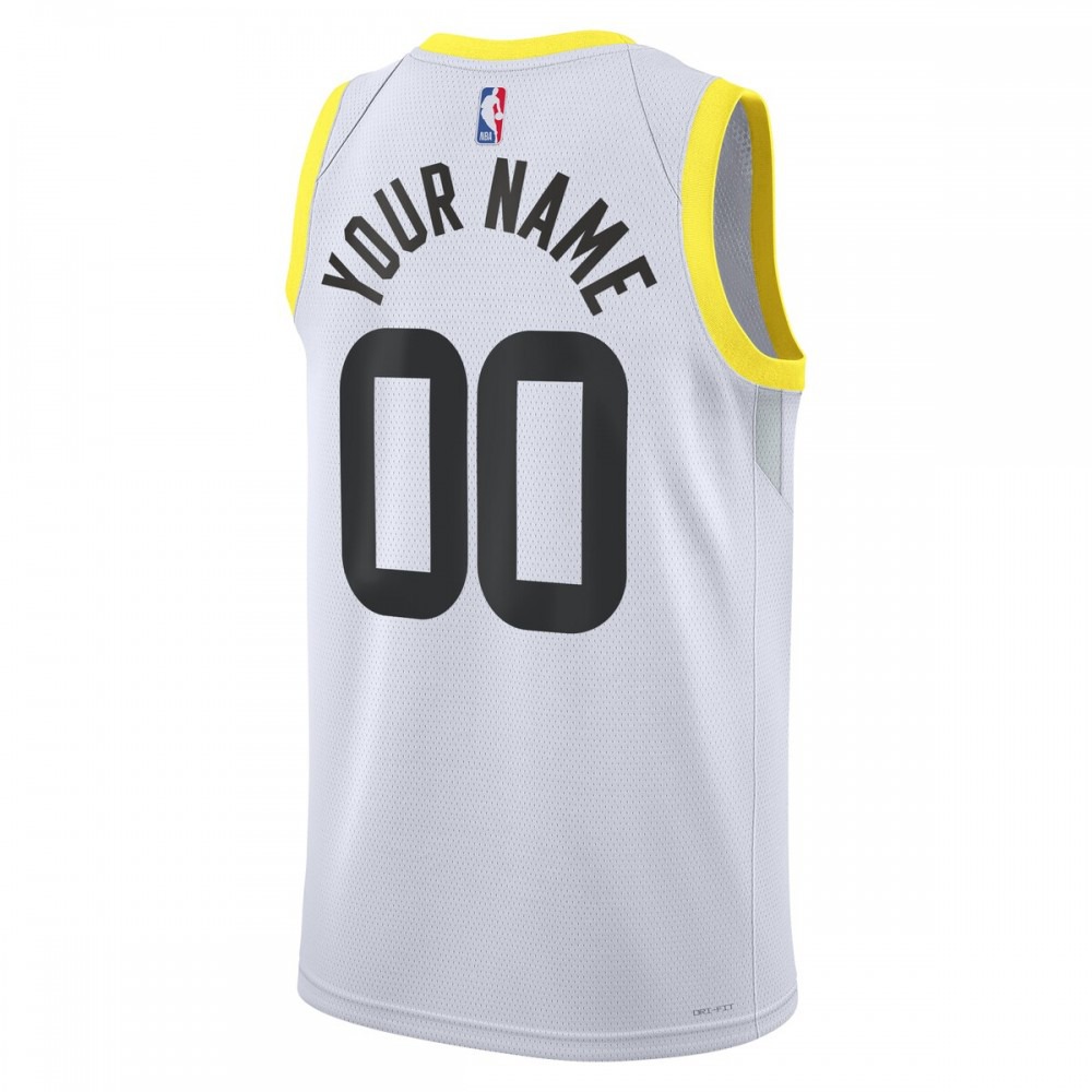 Utah Jazz Unisex 2022/23 Swingman Custom Jersey White - Association Edition-Pro Kit Vault | Brand New 26/27 Sports Jerseys